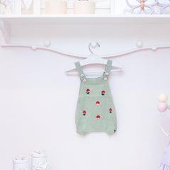 Romper Cogumelo Verde Floresta ( G )