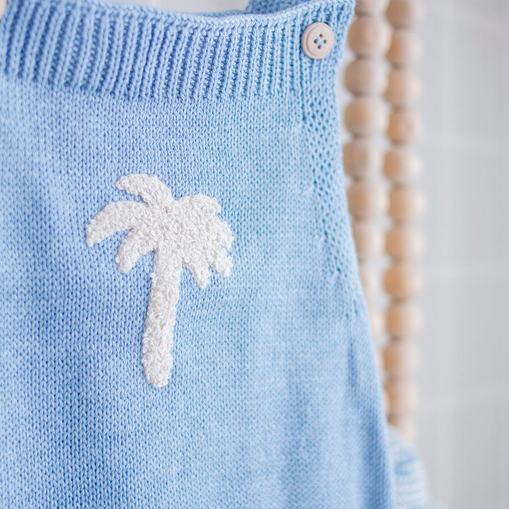 Romper Coqueiro Azul ( P )