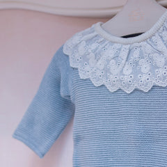 Kit Blusa Gola + Calça Azul ( PP )