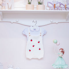 Romper Maça Off White ( M )