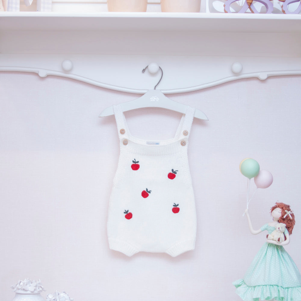 Romper Maça Off White ( M )