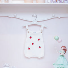 Romper Maça Off White ( M )