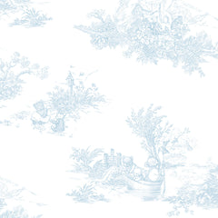 Papel Toile De Urso Azul Quartz