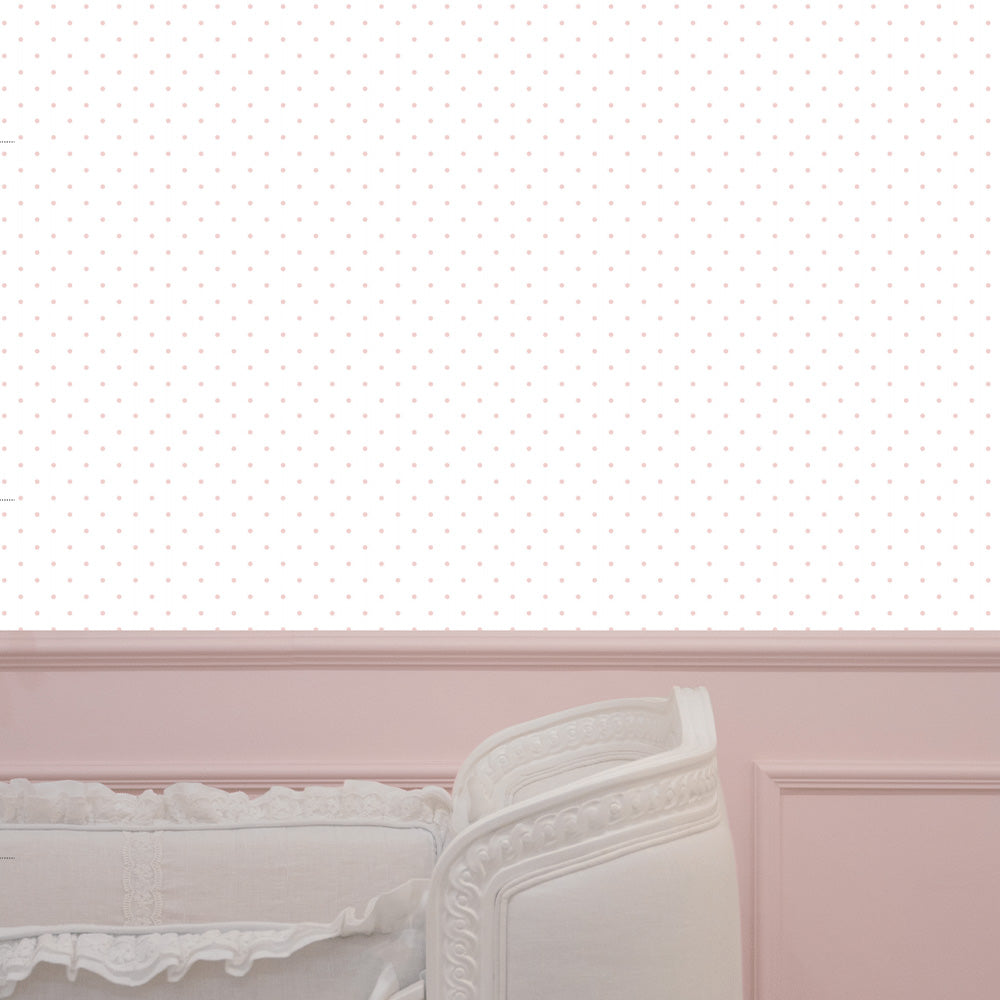 Papel Mini Poá Rosa