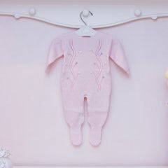 Saida Marternidade Nozinho Colorido Rosa BEBE ( P )