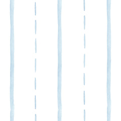 Papel Listra Aquarelada Azul Quartz