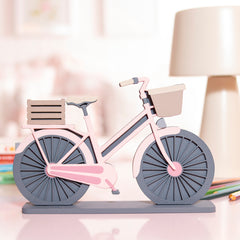 Enfeite Para Prateleira Bicicleta - Coleção Buquê