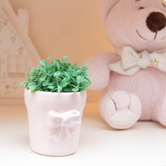 Mini Vaso Laço - Rosa