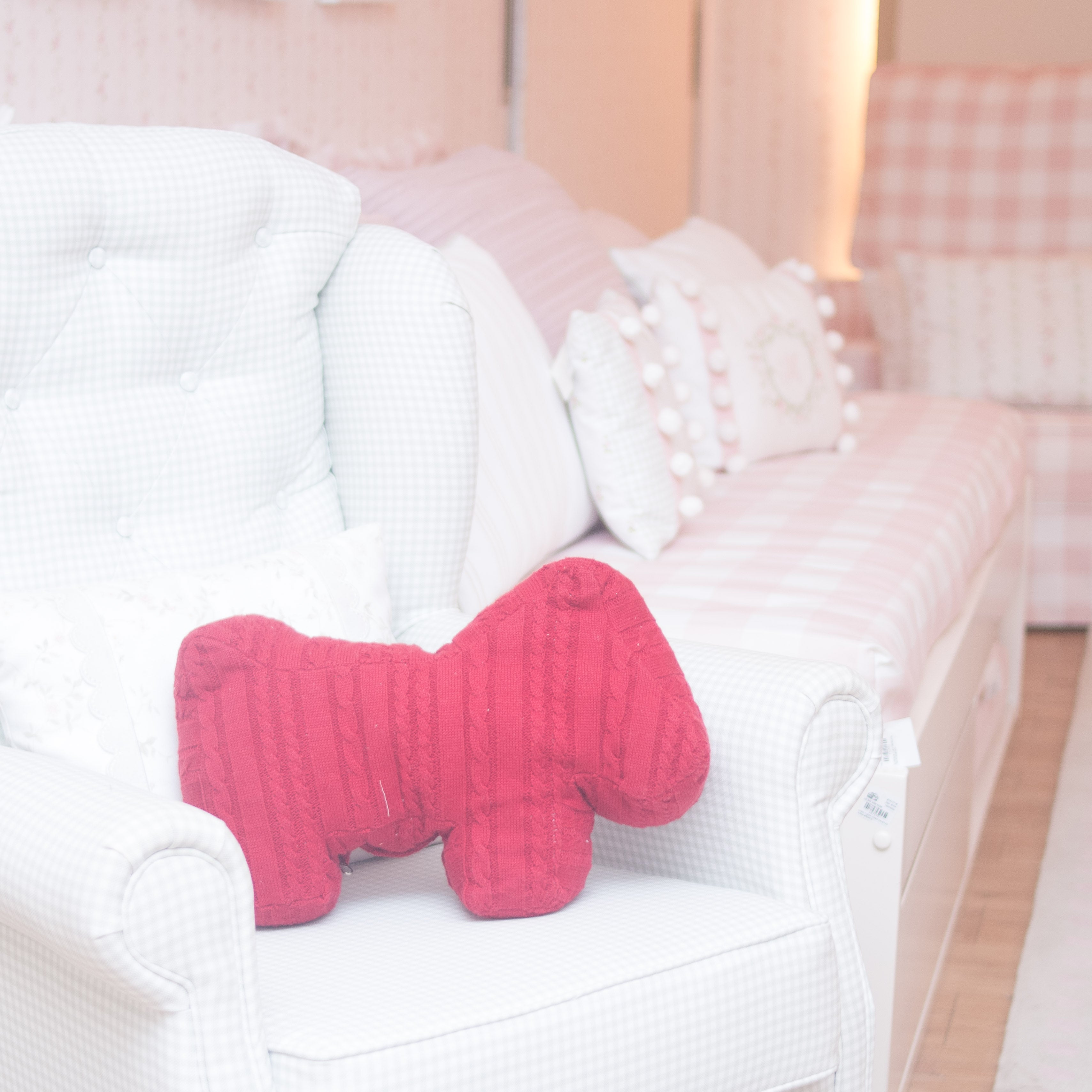 Almofada De Tricot Dog