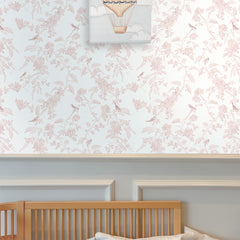 Papel Toile Pássaros rosa