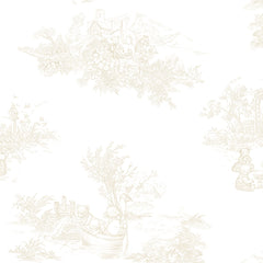 Papel Toile De Urso Bege