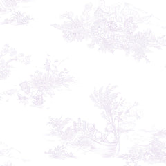 Papel Toile De Urso Lilás