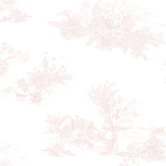 Papel Toile De Urso Rosa