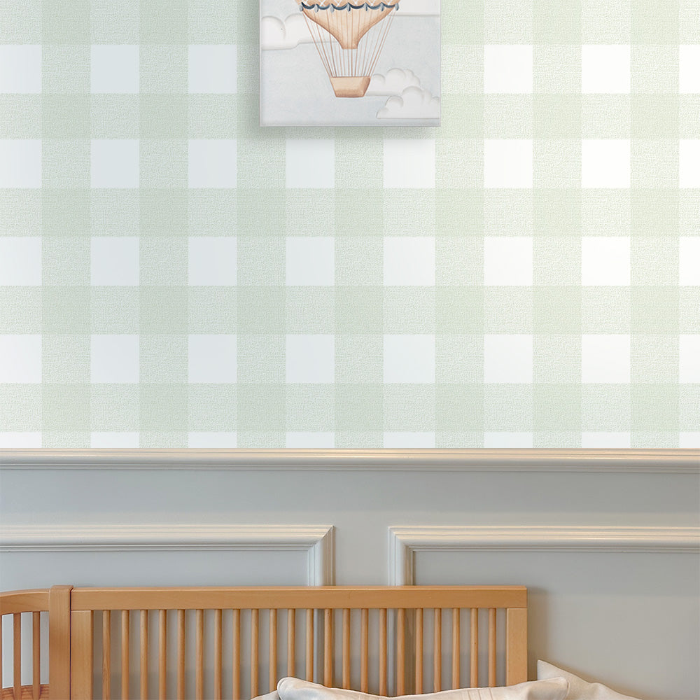 Papel Xadrez Sense Mini Verde Floresta
