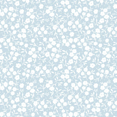 Papel Mini Liberty Azul Quartz  ( Faixa 1.70 H )