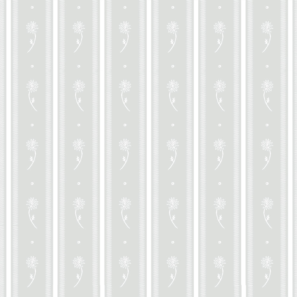 Papel Listras Girassol Cinza  ( Faixa 1.70 H )