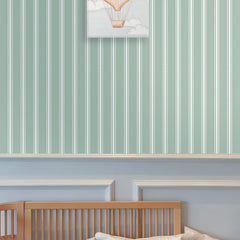 Papel Listra Helena Verde Celadon ( Faixa 2.80 H )