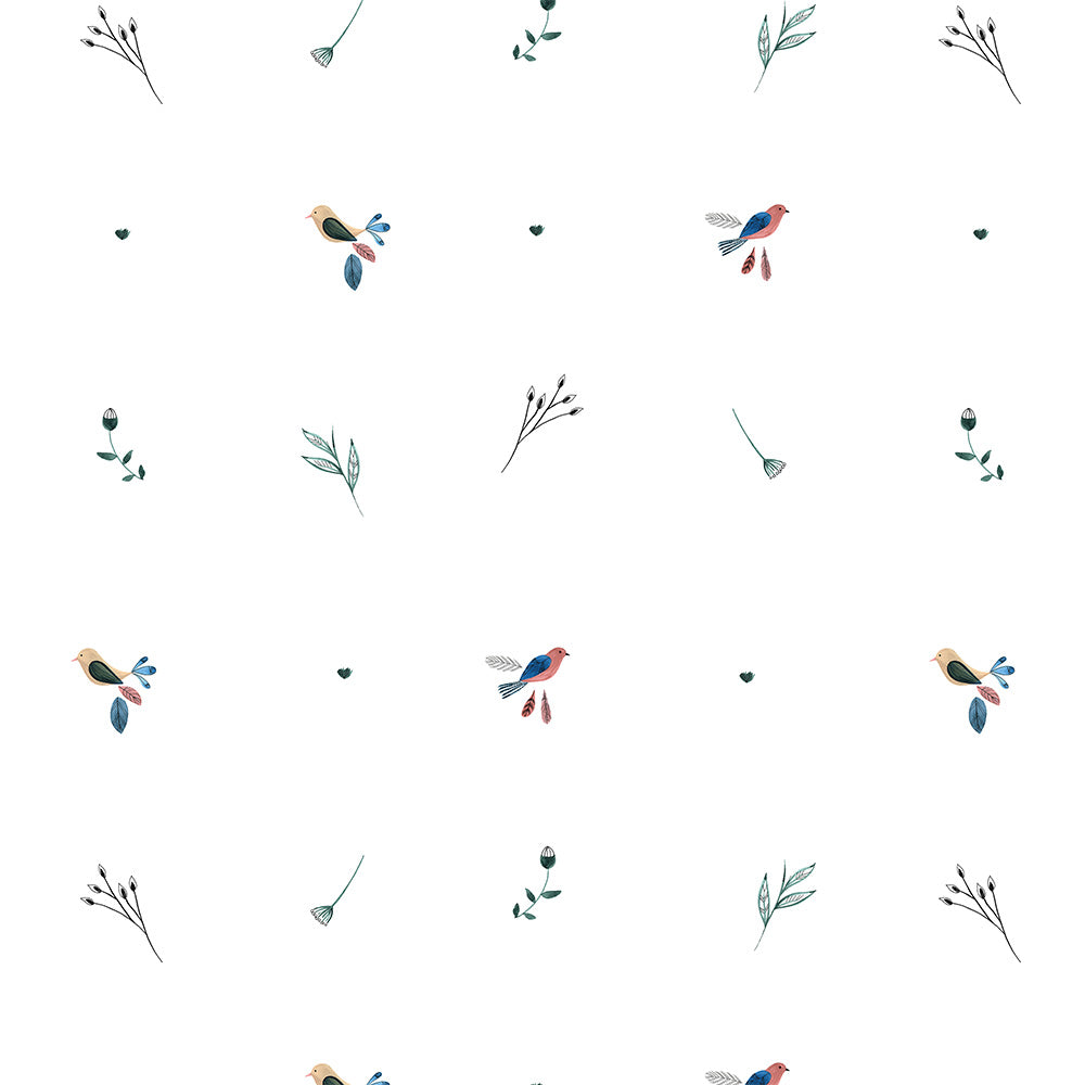Papel Pequenos Pássaros  ( Faixa 1.70 H )