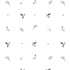 Papel Pequenos Pássaros  ( Faixa 1.70 H )