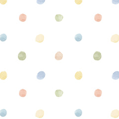 Papel Poá Aquarelado Grande Vintage ( Faixa 1.70 H )