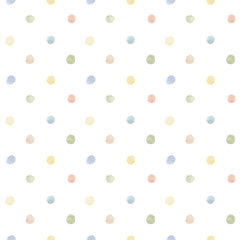 Papel Poá Aquarelado Mini Vintage ( Faixa 1.70 H )