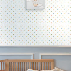 Papel Poá Aquarelado Mini Vintage ( Faixa 1.70 H )