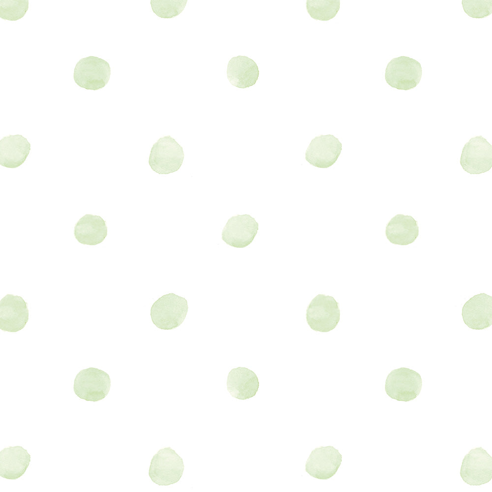 Papel Poá Aquarelado Verde Floresta ( Faixa 2.80 H )