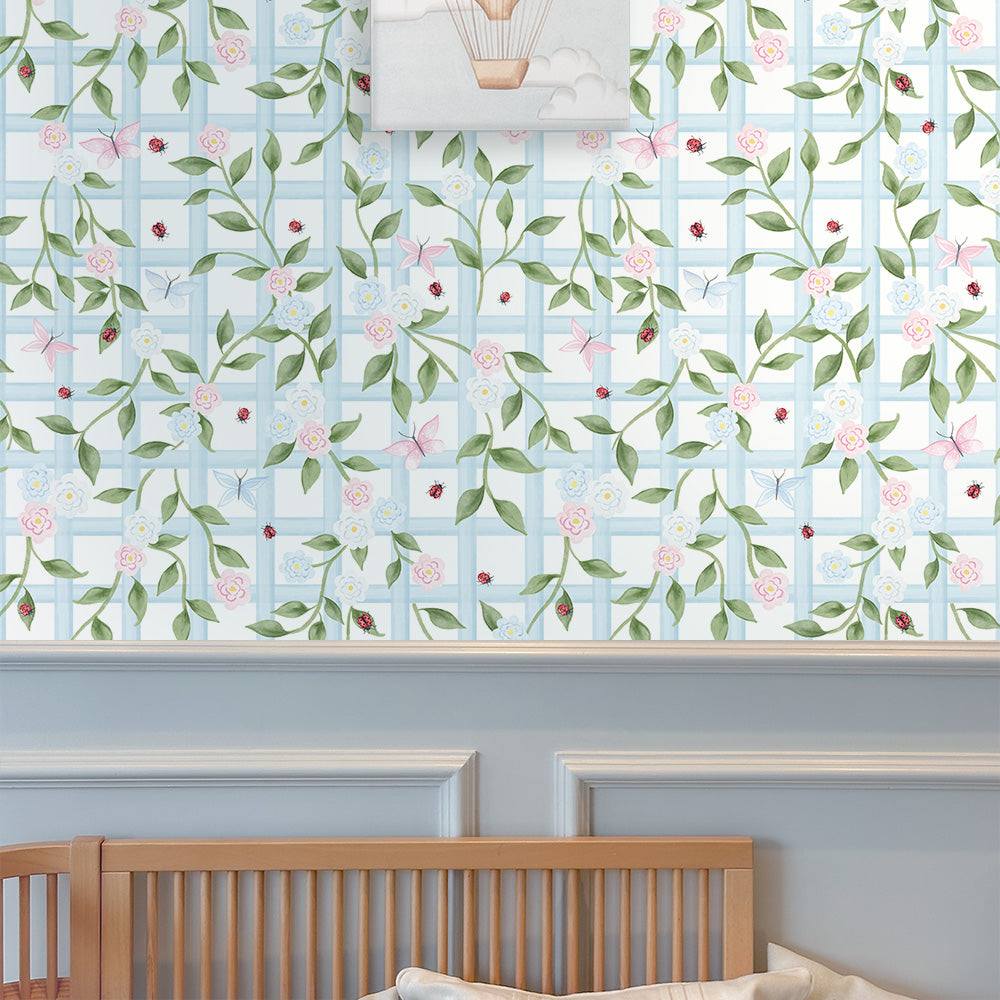 Papel De Parede Treliça - Coleção Lolitta  ( Faixa 2.80 H )