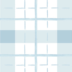 Papel Xadrez Aquarelado Azul Quartz ( Faixa 2.80 H )