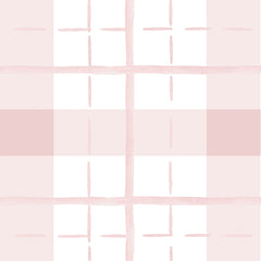 Papel Xadrez Aquarelado Rosa ( Faixa 1.70 H )