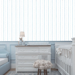 Papel Listras Aquareladas Azul Quartz ( Faixa 2.80 H )