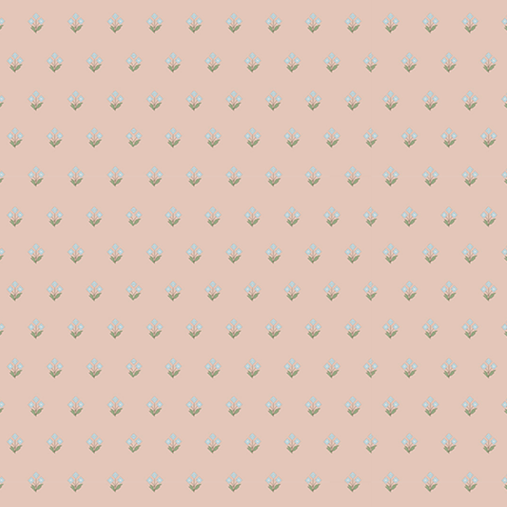 Papel Floral Rosa  ( Faixa 1.70 H )