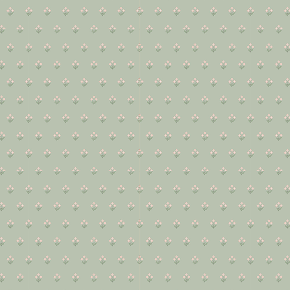Papel Floar Verde Clair ( Faixa 1.70 H )