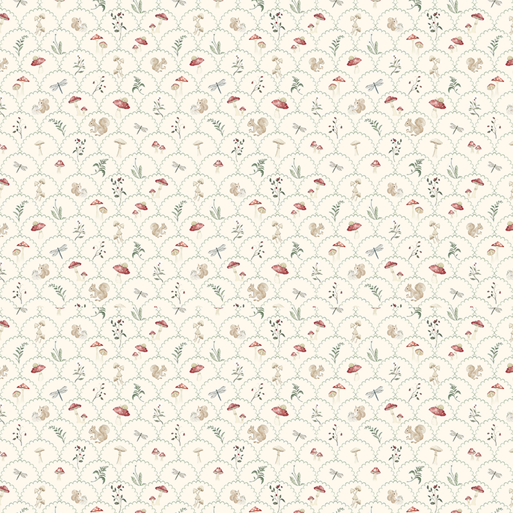 Papel Cogumelos Arcos ( Faixa 1.70 H )