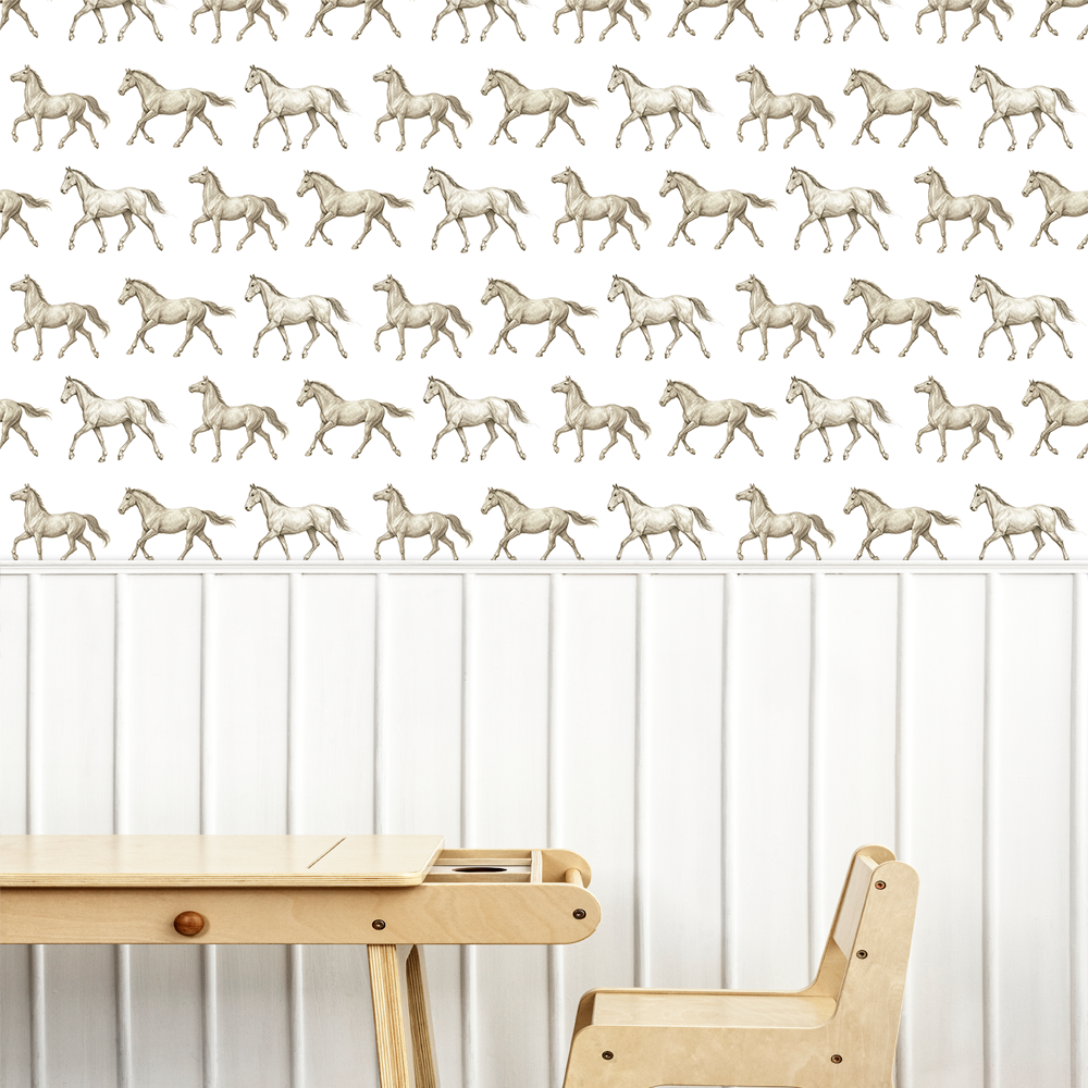 Papel Cavalo Kids Bege ( Faixa 1.70H )
