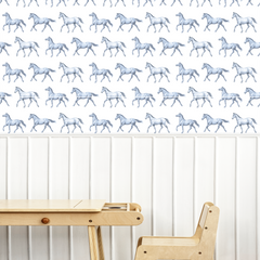 Papel Cavalo Kids Azul ( Faixa 2.80 H )