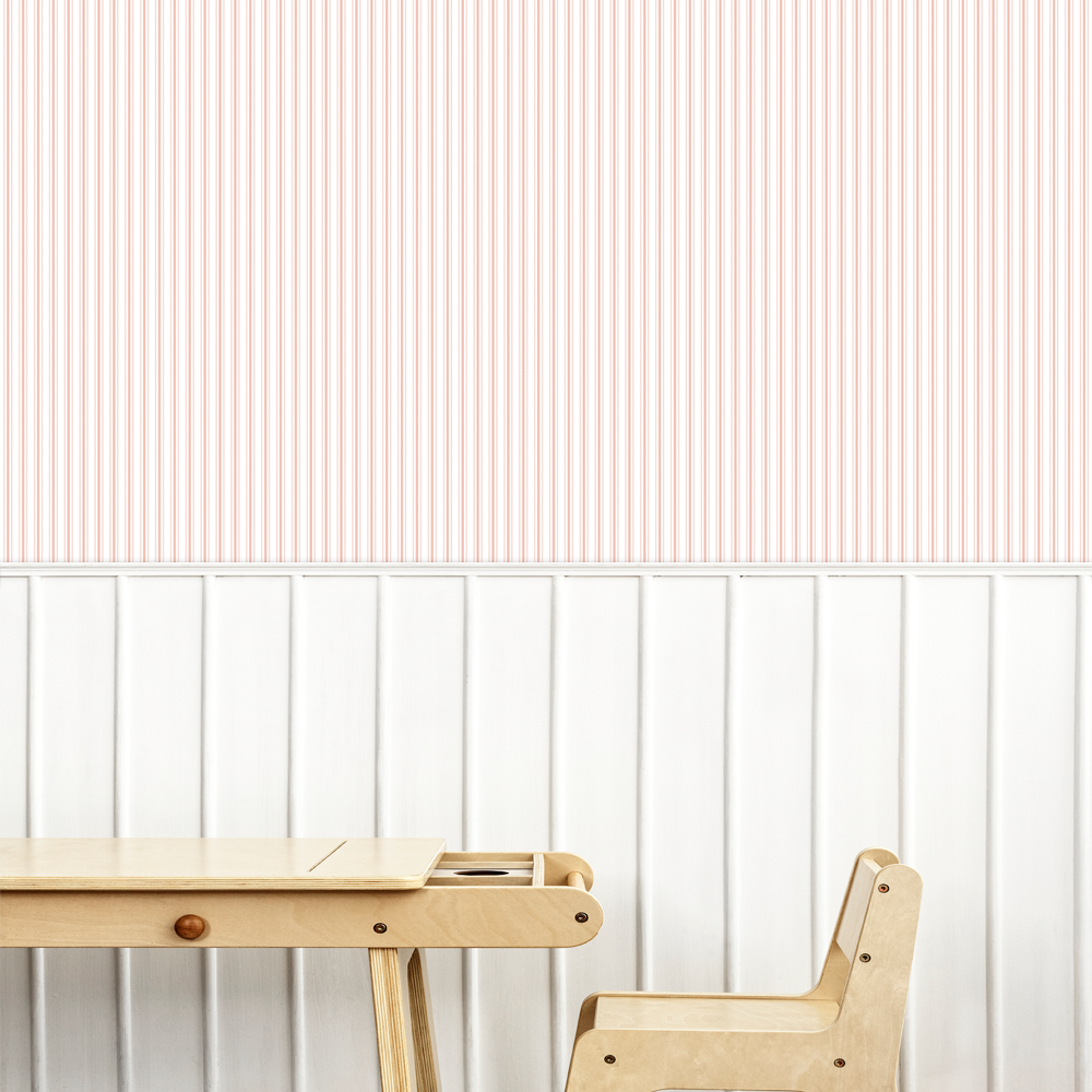 Papel Listra Baby Rosa ( 2.80H )