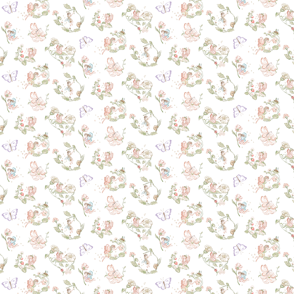 Papel Toile Fadas ( Faixa 3.40H )