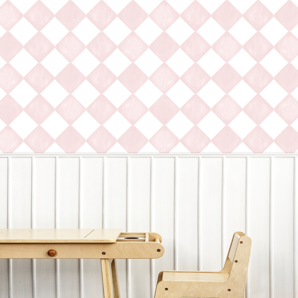 Papel Chess Rosa ( Faixa 1.70H )