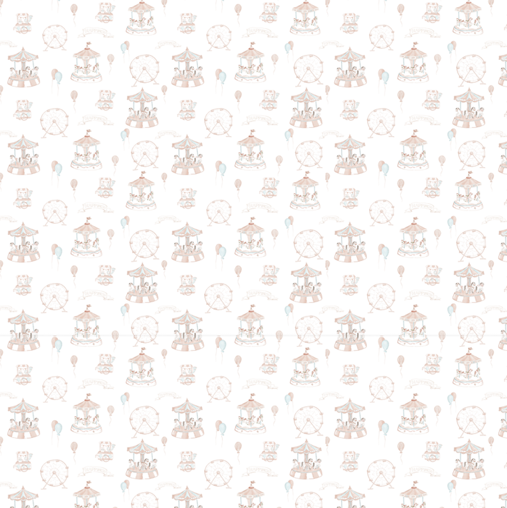 Papel Carrosseis Rosa ( Faixa 1.70H )
