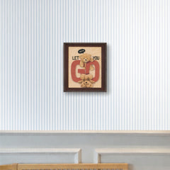 Quadro Urso Let Never You Go