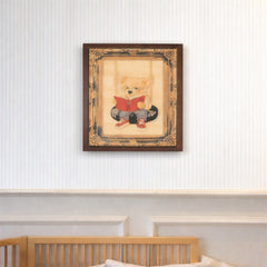 Quadro Urso Leitor