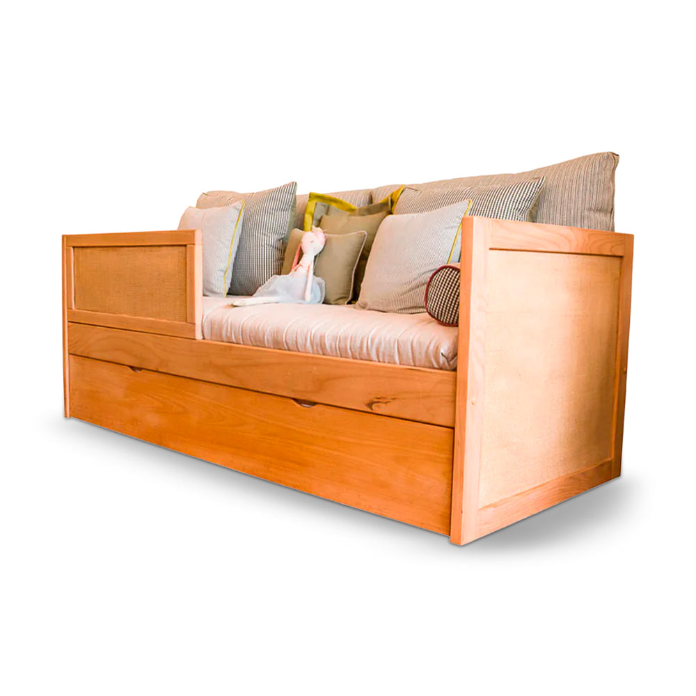 Cama Nick Com Bicama e Grade - Lustração