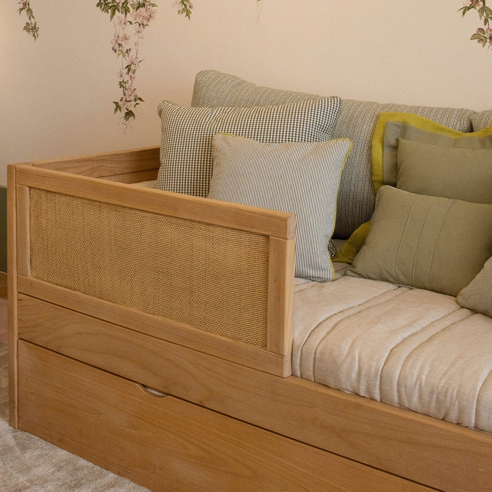 Cama Nick Com Bicama e Grade - Lustração