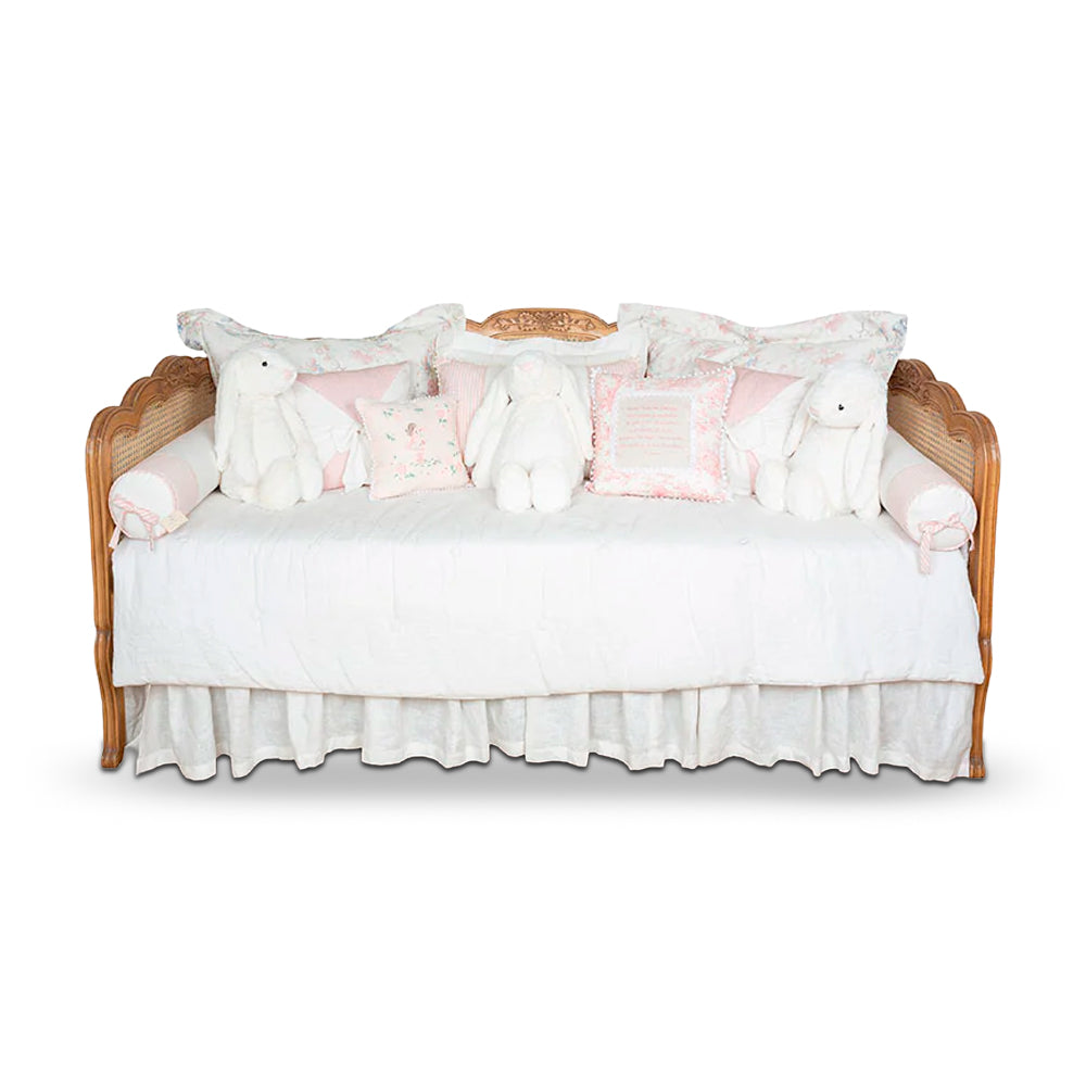 Sofá Cama Lacinho Com Palha