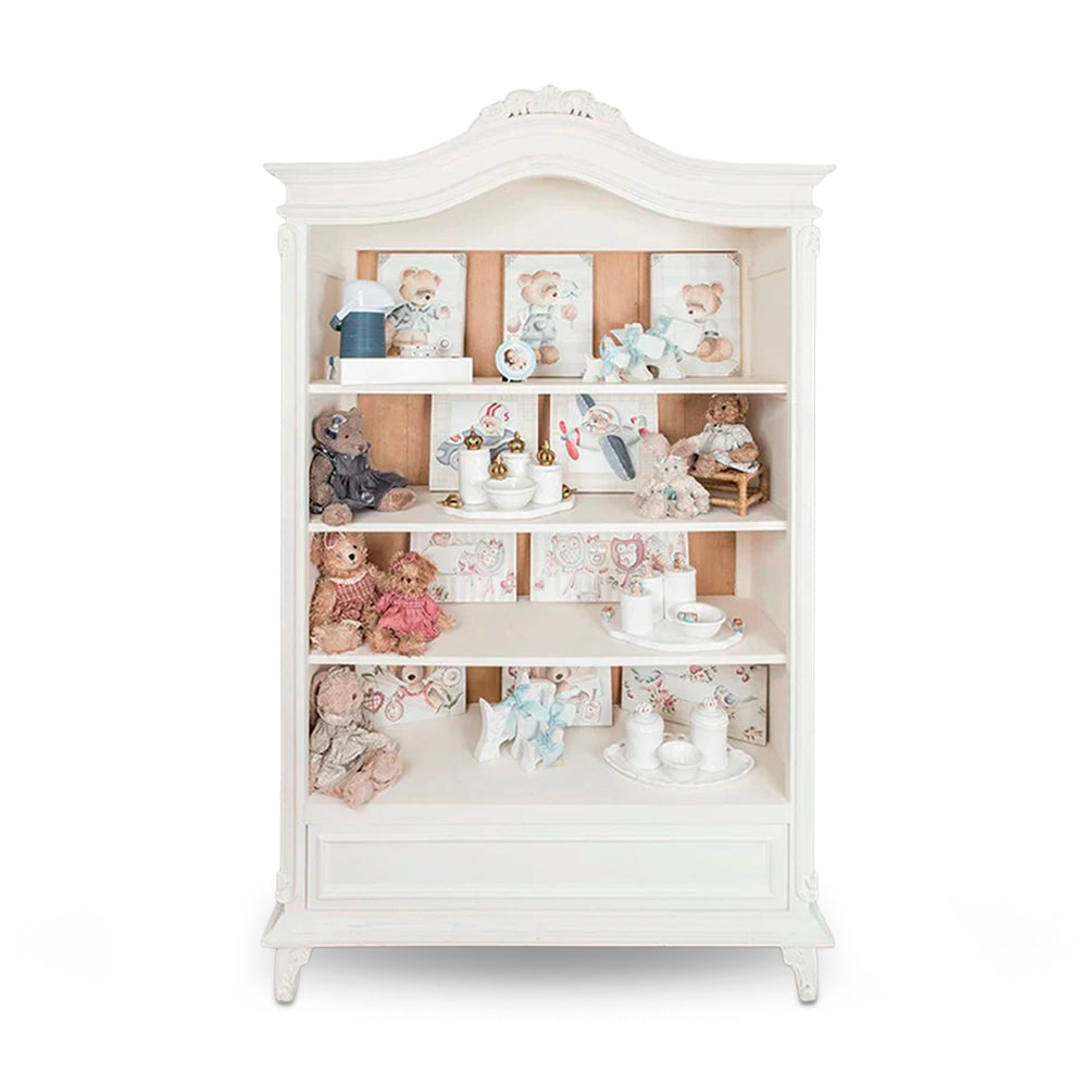 Estante Roupa Anna - Laca Branca
