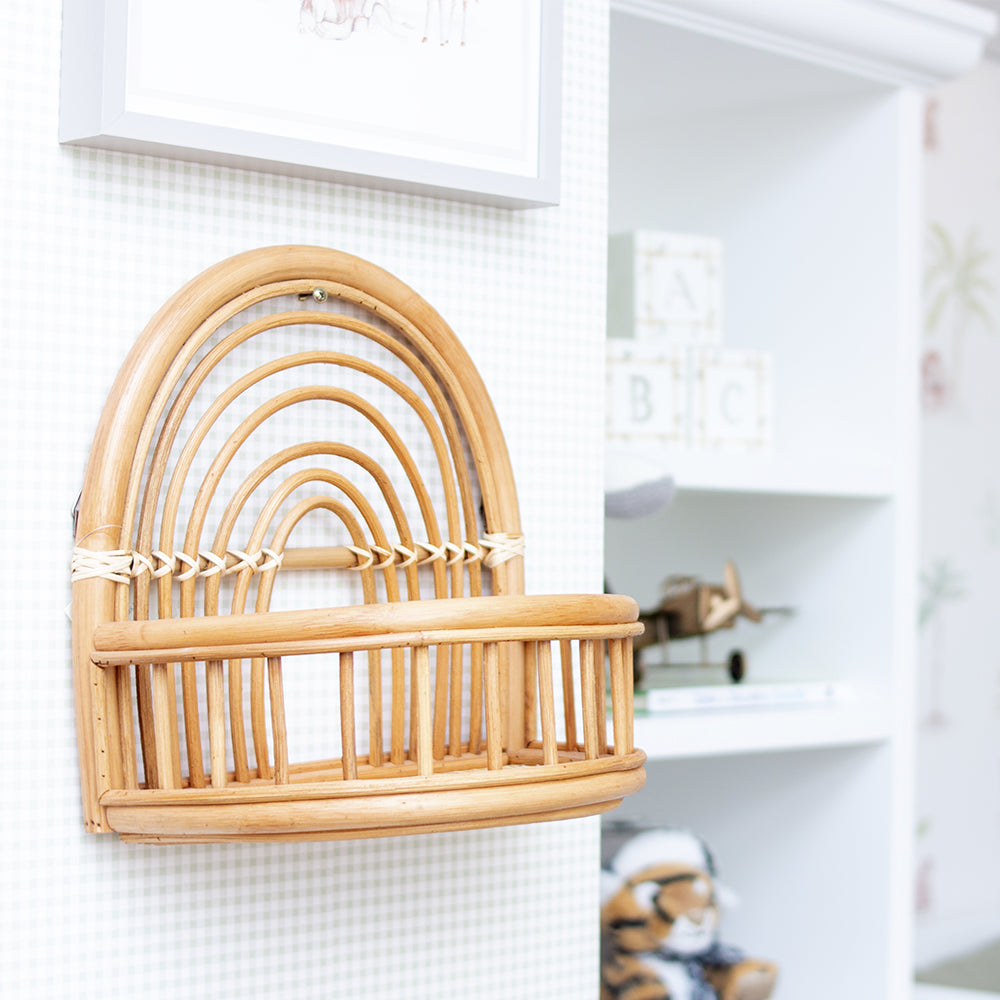 Prateleira Arco Rattan