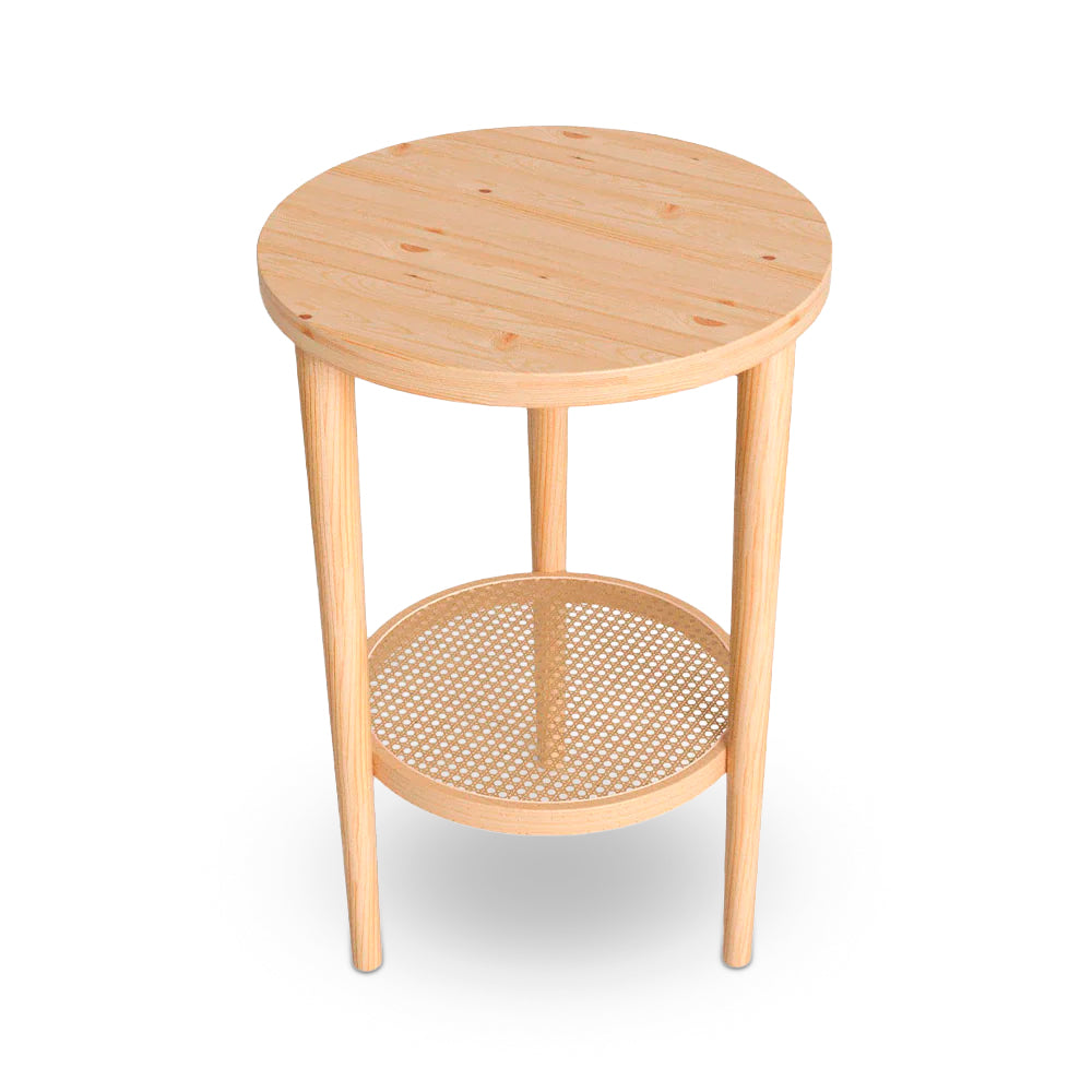 Mesa Lateral Baby Com Palha