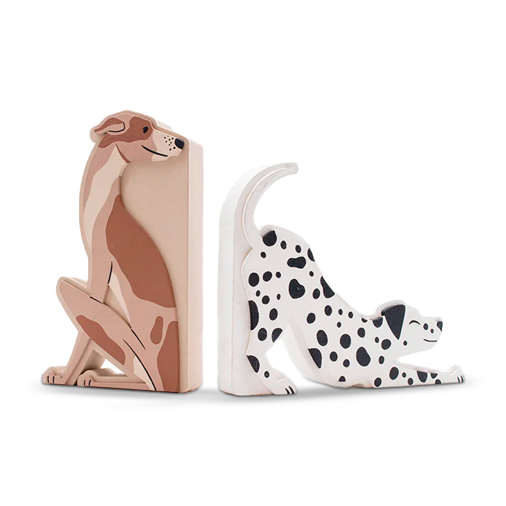 Aparador De Livros - Dog Marrom E Dalmata