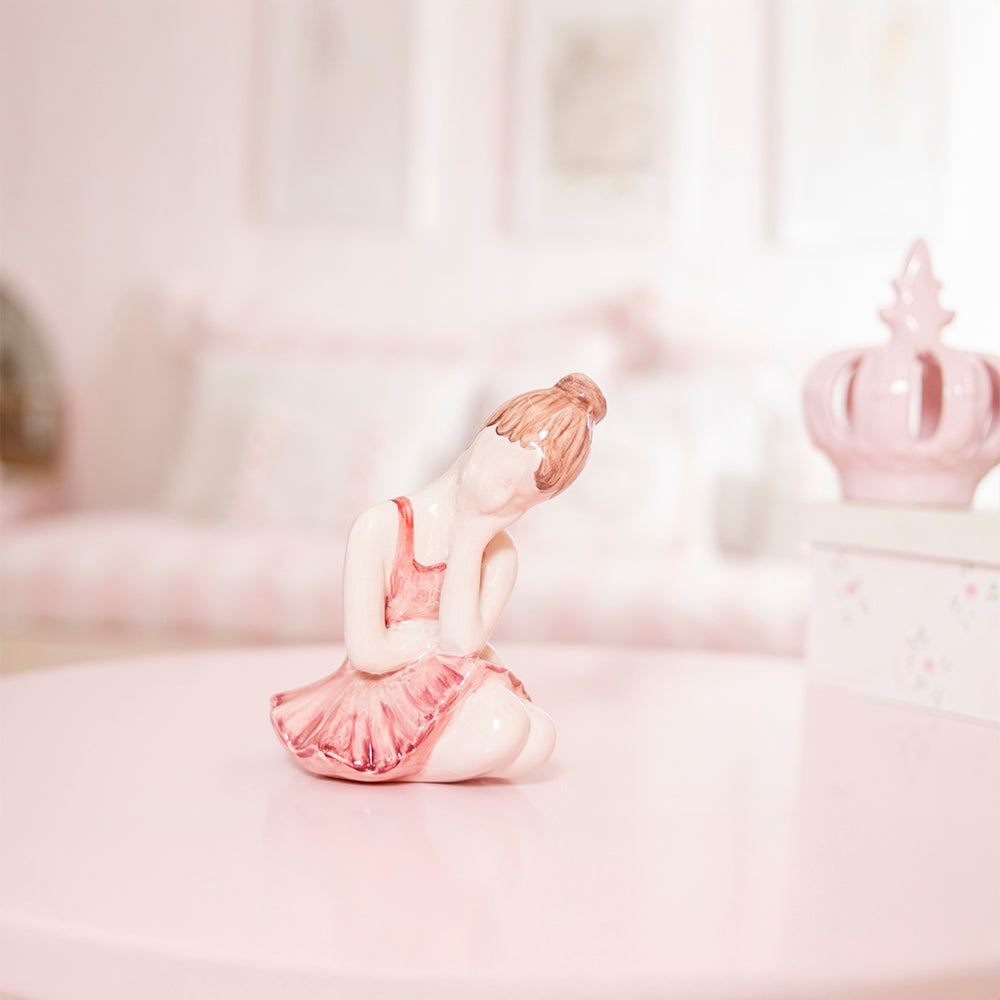 Bailarina De Porcelana Lulu Branca